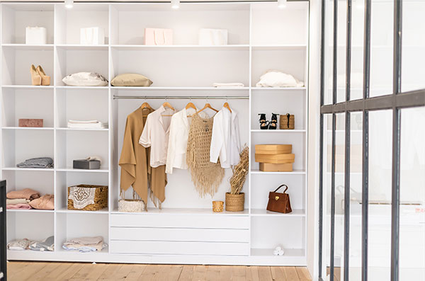 wardrobe and storage space design